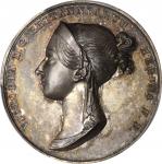 GREAT BRITAIN. Victoria Coronation Silver Medal, 1838. PCGS SPECIMEN-64 Gold Shield.