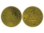 1798年英国乔治三世像金币1/3畿尼，戳记币