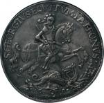 Hungary. NGC AU53. EF. Silver. Kremnitz St.George and Galleon Silver Medal ND(1645-90)