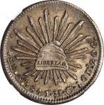 MEXICO. 8 Reales, 1841-Ga MC. Guadalajara Mint. NGC MS-63.