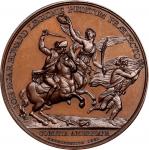 1781 (ca. 1884-1904) John Eager Howard at Cowpens medal. Betts-595, Julian MI-9. Copper. 1881 Reprod