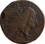 1793 Flowing Hair Cent. Wreath Reverse. Lettered Edge. Fine Details--Damage (PCGS).