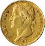 FRANCE. 20 Francs, 1813-A. Paris Mint. Napoleon I. PCGS EF-45 Gold Shield.