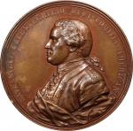 1781 (post-1886) General Nathaniel Greene at Eutaw Springs Medal. By Augustin Dupre. Adams-Bentley 1