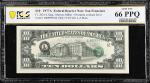 Fr. 2024-L. 1977A $10 Federal Reserve Note. San Francisco. PCGS Banknote Gem Uncirculated 66 PPQ. Ov