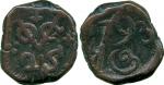 COINS. 钱币,  Sri Lanka (Ceylon),  斯里兰卡: Dutch Colony: Copper VOC 2-Stuivers,  Jaffna mint,  1793-I,  