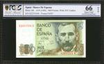 1979年西班牙银行1000比塞塔。SPAIN. Banco de Espana. 1000 Pesetas, 1979 (1982). P-158. PCGS GSG Gem Uncirculate