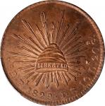 MEXICO. Bronze 8 Reales Pattern, 1829-Pi JS. Uncertain, though likely Birmingham (Soho) Mint. PCGS S