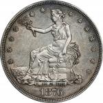 1876-S Trade Dollar. Type II/II. EF Details--Cleaned (PCGS).