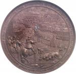POLOGNELadislas IV Vasa (1632-1648). Médaille, victoire des Polonais sur les Russes à Smolensk et Tr