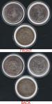 Japan / Unites States / Mexico; Lot of 3 silver coins. Japan, Yr.1894, Meiji Yr.27, Yen, Y#A25.3; Un