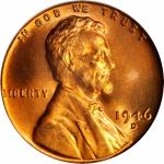 1946-D Lincoln Cent. MS-67 RD (PCGS).