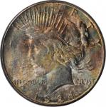 1924-S Peace Silver Dollar. MS-64 (PCGS).