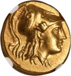 MACEDON. Kingdom of Macedon. Alexander III (the Great), 336-323 B.C. AV Stater (8.64 gms), Sardes Mi