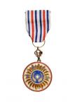 民国时期国民政府一等、二等飞行奖章各一枚