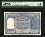 1957-62年印度储备银行100卢比。INDIA. Reserve Bank of India. 100 Rupees, ND (1957-62). P-43b. PMG Choice Uncirc
