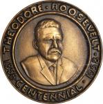 1958 Theodore Roosevelt National Memorial Park. Bronze. 38 mm. HK-526. Rarity-3. MS-67 (NGC).