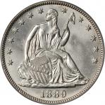 1889 Liberty Seated Half Dollar. WB-101. MS-64 (PCGS). CAC.