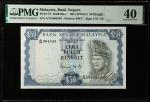 MALAYSIA. Bank Negara Malaysia. 50 Ringgit, ND (1976-81). P-16. PMG Extremely Fine 40.