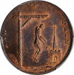 Great Britain--Middlesex. Undated (1790s) End of Pain Farthing Token. D&H-1110, W-8934. Copper. MS-6