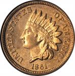 1861 Indian Cent. MS-64 (NGC).