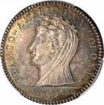 1796 (20th Century) Castorland Medal, or Jeton. Paris Mint Restrike. W-9165. Silver. Cornucopia 1 Ed