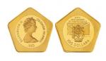 1983年所罗门群岛独立五周年纪念100所罗门群岛元金币