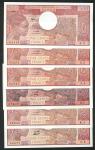 x Banque des Etats de LAfrique Centrale, Republic of Congo, 500 francs (6), ND (1974-1983), red-pink