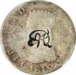 ECUADOR. (1831) Moneda de Quito 2 Reales. Quito mint. KM-6. Good-4 (PCGS).