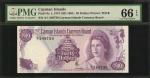 CAYMAN ISLANDS. Cayman Islands Currency Board. 40 Dollars, 1974 (ND 1981). P-9a. PMG Gem Uncirculate