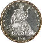1872 Liberty Seated Half Dollar. Proof-62 (PCGS).