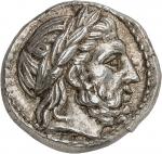 GRÈCE ANTIQUE - GREEKMacédoine (royaume de), Philippe II (359-336 av. J.-C.). Tétradrachme, émission