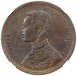 World Coins - Asia & Middle-East. THAILAND: Rama VII, 1893-1925, AE att, RS115 (1896), Y-22, beautif