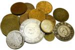 Lot 272. China Lots bis 1949. 16 Münzen: Dollar 1928, Yunnan 1/2 Dollar 1917, div. geprägte 10 Cash,