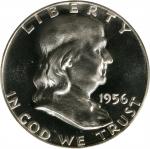 1956 Franklin Half Dollar. Type II Reverse. Proof-69 * (NGC).