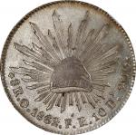 MEXICO. 8 Reales, 1862-O FR. Oaxaca Mint. NGC MS-62.
