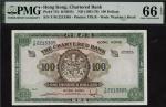 The Chartered Bank, Hong Kong, 100 dollars, ND (1961-70), serial number Y/M 2213305, (Pick 71b, TBB 