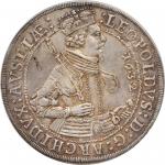 AUSTRIA. Taler, 1632. Hall Mint. Archduke Leopold (1619-32). PCGS AU-58 Secure Holder.