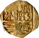 COLOMBIA. Cob 2 Escudos, 1694-ARC E. Nuevo Reino (Bogota) Mint. Charles II. PCGS AU-55.