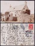 1911年英国寄直隶宁津照片明信片，贴乔治五世1便士一枚