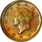 1851-D Gold Dollar. Winter 3-D. MS-64 (PCGS). CAC.