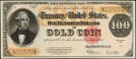 Friedberg 1215. 1922 $100  Gold Certificate. PMG Gem Uncirculated 66 EPQ.