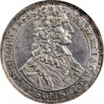 AUSTRIA. Olmutz. Taler, 1707. Charles III Joseph. PCGS Genuine--Cleaning, AU Details Gold Shield.