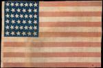 [Americana]. Dakota Statehood Anticipation-39 Star American Flag. Very Good.