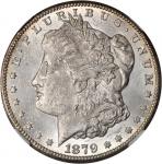 1879-CC Morgan Silver Dollar. Clear CC. MS-61 (NGC).