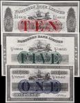 IRELAND, NORTHERN. Lot of (3). Northern Bank Limited. 1, 5, & 10 Pounds, 1940 & 1968. P-178b, 180b, 
