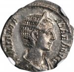 JULIA MAMAEA (MOTHER OF SEVERUS ALEXANDER). AR Denarius (3.13 gms), Rome Mint, struck under Severus 