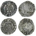 Henry VII (1485-1509), Pennies (2), York under Archbishop Rotherham, Sovereign type I, 0.73g, m.m. n