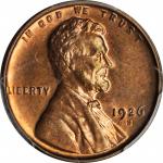 1926-S Lincoln Cent. MS-64 RD (PCGS).