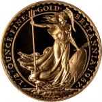 GREAT BRITAIN. 50 Pounds, 1987. Llantrisant Mint. Elizabeth II. PCGS PROOF-69 Deep Cameo.
